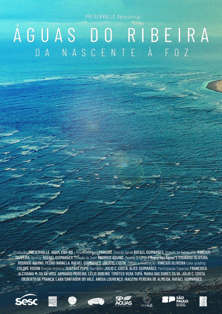 🎬 Documentário “Águas do Ribeira, da nascente à foz” terá lançamento nacional no ENCOB e circuito de exibições pelo Vale do Ribeira